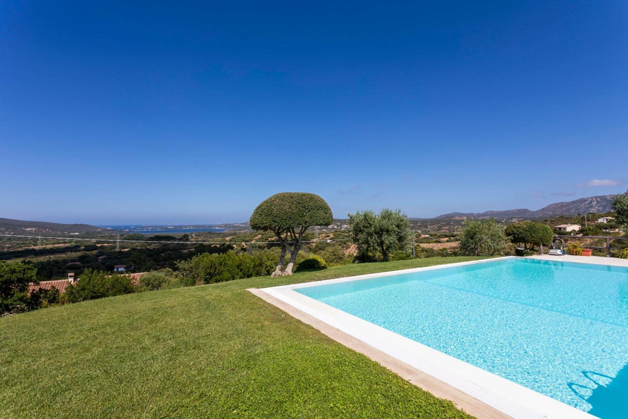 Villa Alba Esclusiva Villa Con Piscina A Sfioro E Vista Mozzafiato Sul Mare クニャナ エクステリア 写真